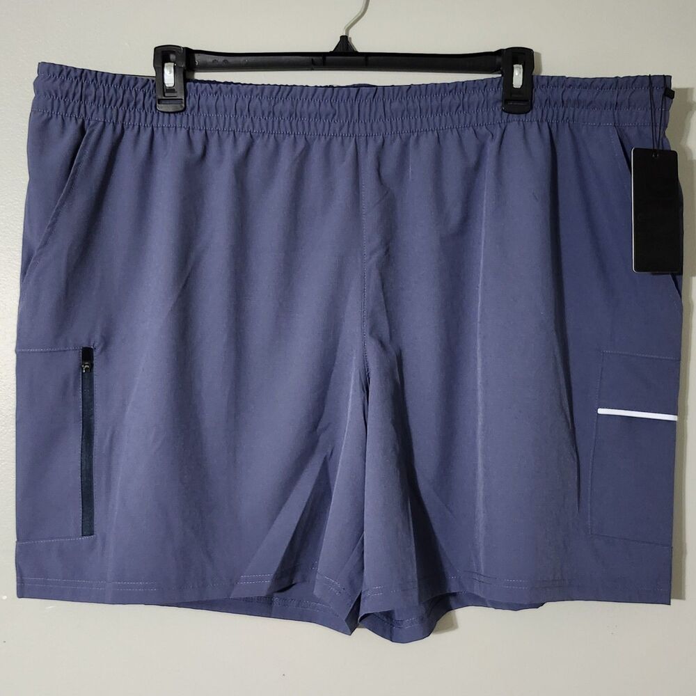 DKNY Sport Activewear Shorts - Night Shadow Blue - Size 3X (NWT)